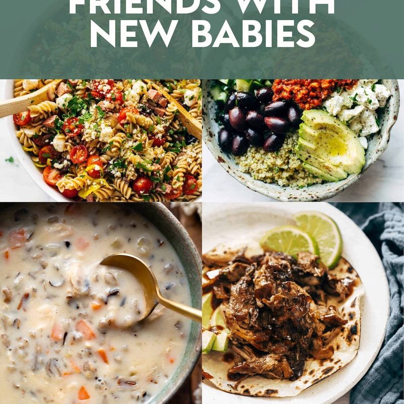 Meal for friends with new babies.