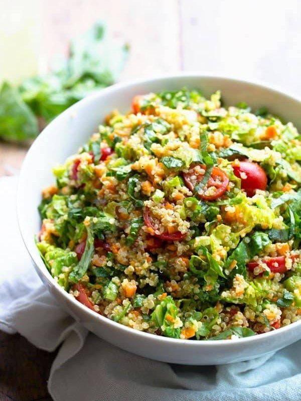 A picture of Herbed Quinoa Garden Veggie Salad