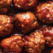 BBQ Meatballs pin.