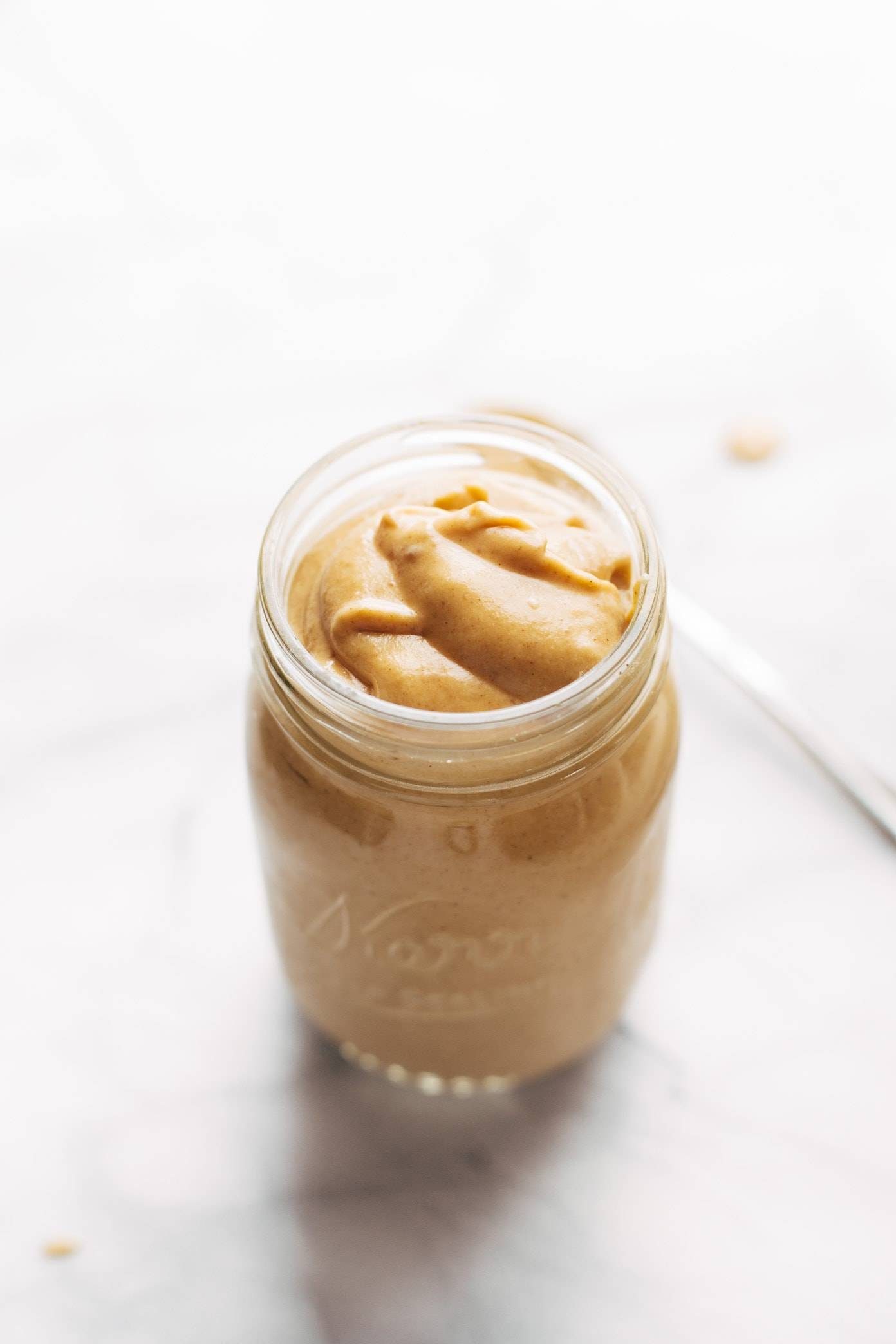 Autumn Glow Milkshake in a jar